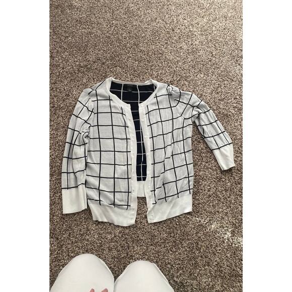 HALOGEN WINDOWPANE BUTTON FRONT SIZE L - Picture 4 of 5